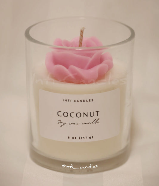 Blooming Rose Candle