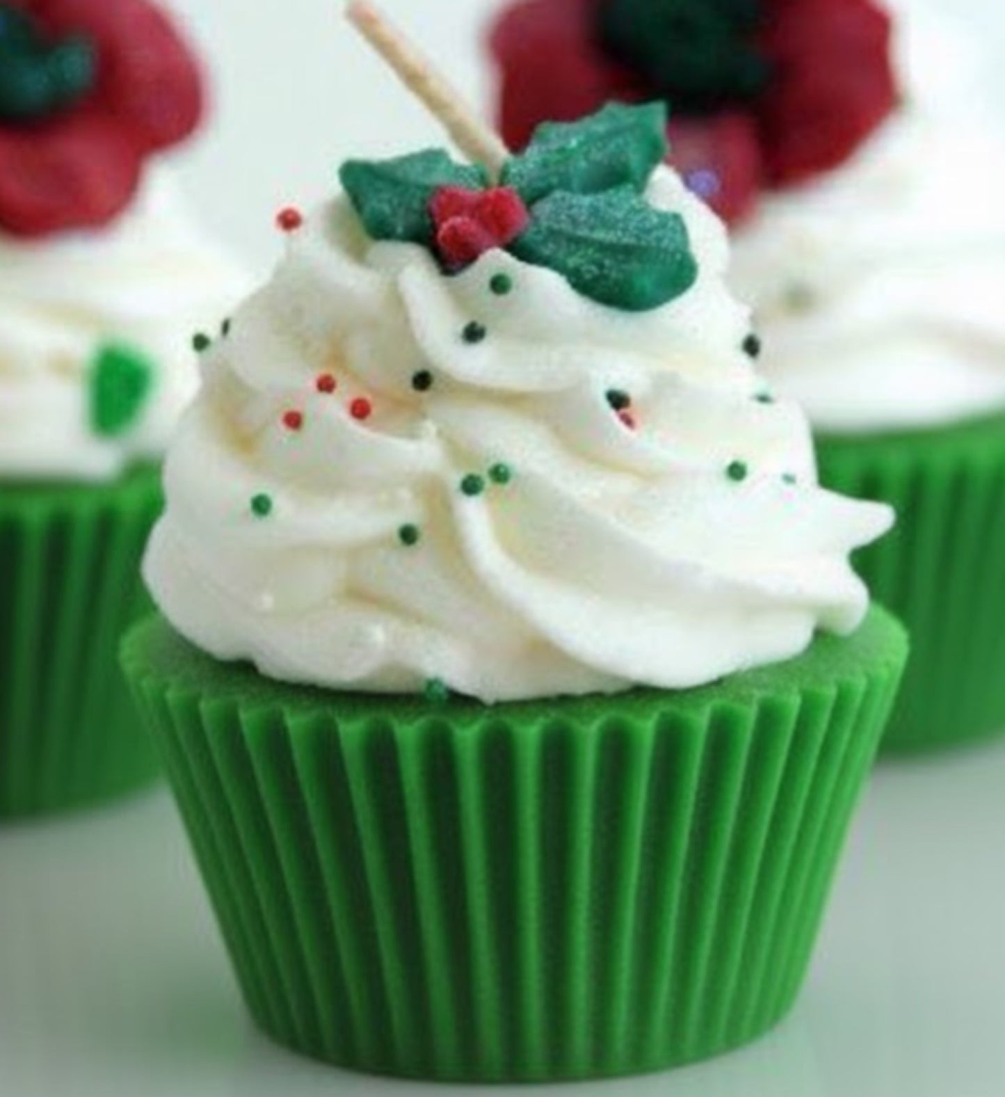 Snowy Cupcake