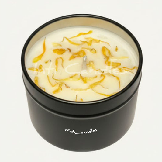 Mini Floral Jar Candle