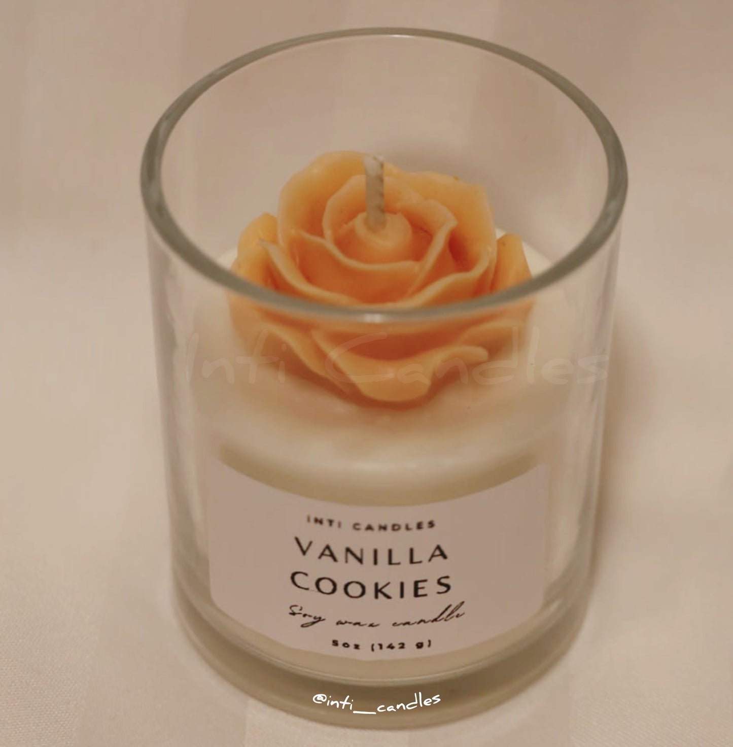 Blooming Rose Candle