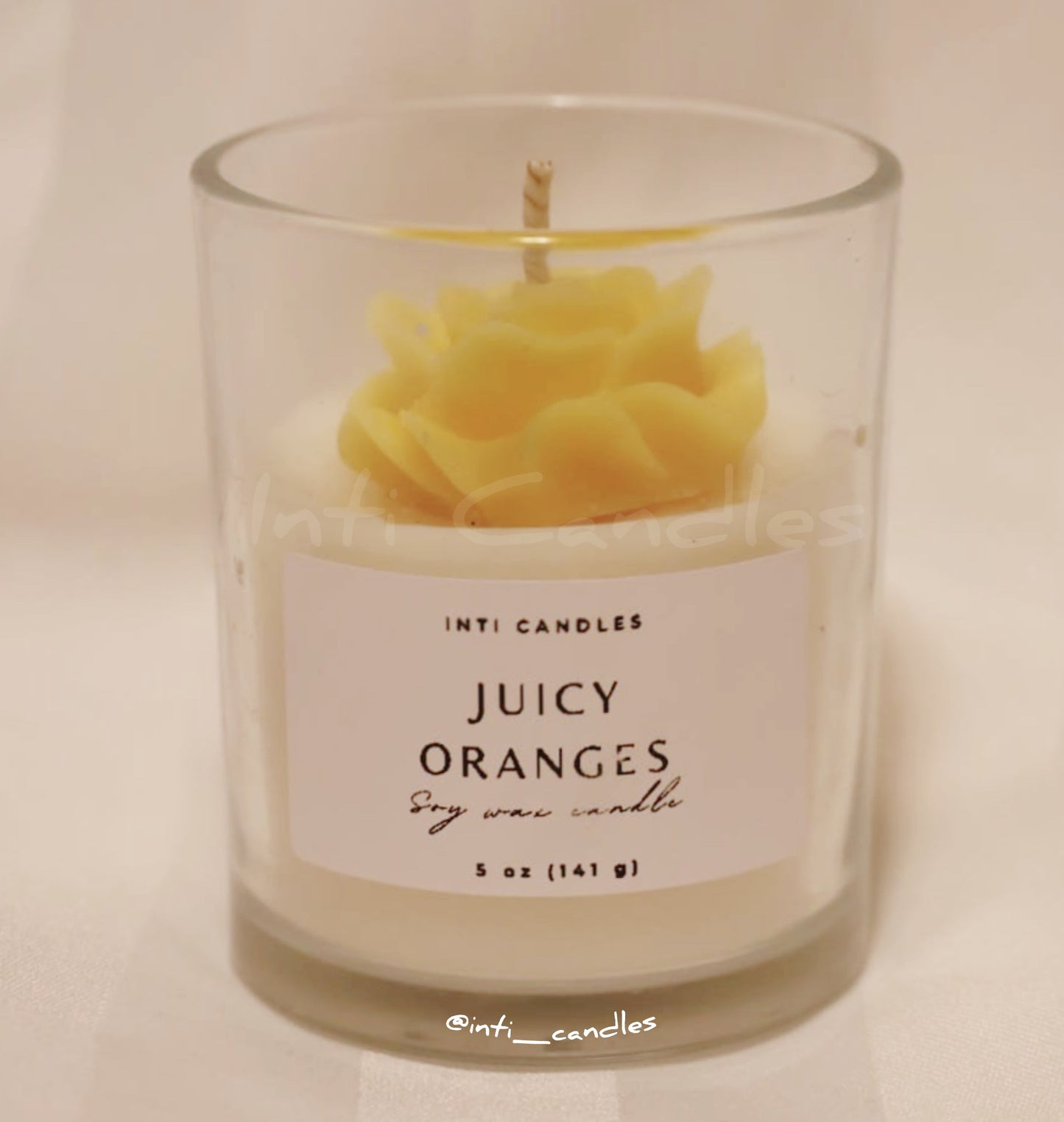 Blooming Rose Candle