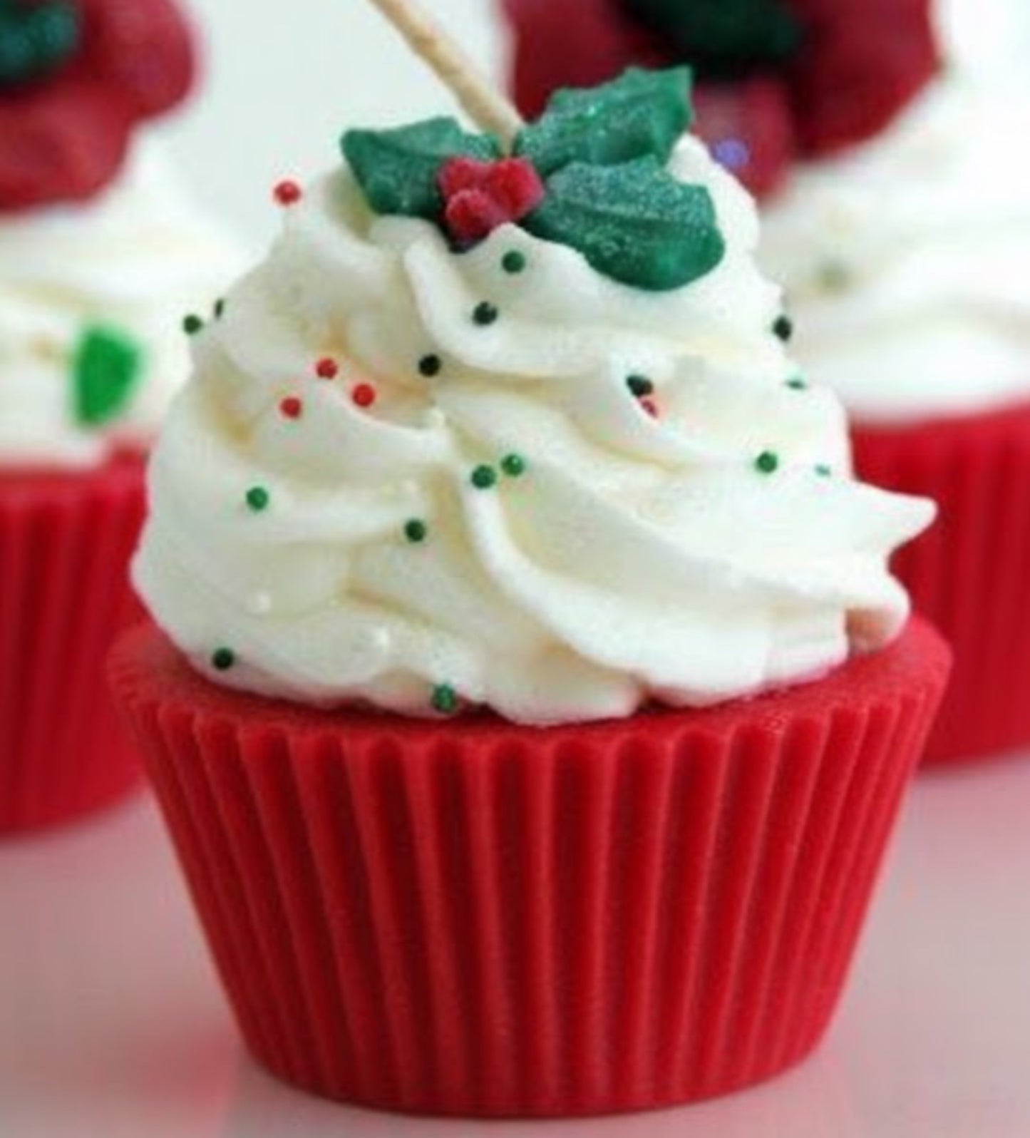 Snowy Cupcake