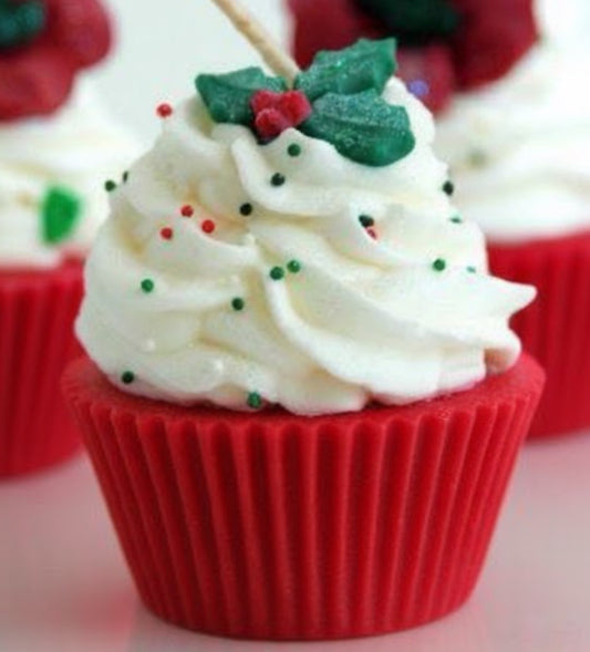 Snowy Cupcake